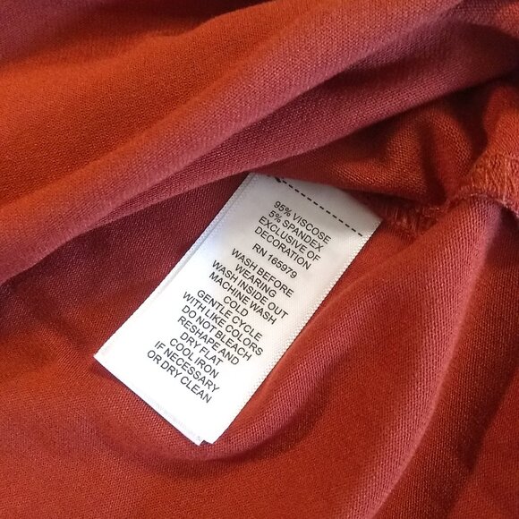 ✨ Cupio Juliana Fitted Blouse XS Picante Long Sleeve  (NWT) – MSRP $48 ✨ - Picture 10 of 13